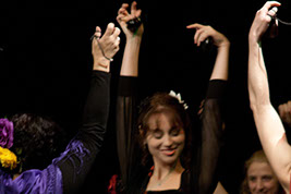 Schülerinnen von La Morena