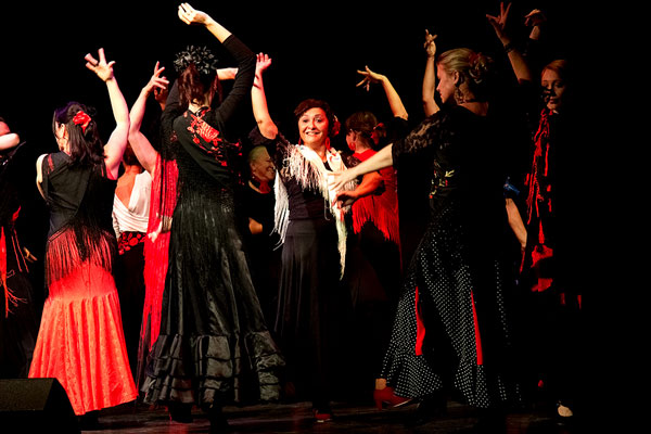 Schülerinnen von La Morena